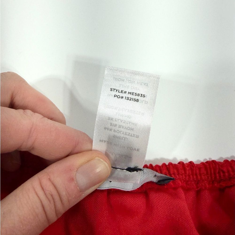Lulu’s Red Ruched Crop Top – Size M - Picture 6 of 10